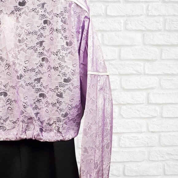 Veronica Beard Mya Jacket Size XS Lavender Lace - Picture 5 of 11